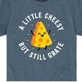 thumbnail image 3 of Instant Message - A Little Cheesy But Still Grate - Youth Short Sleeve Tee, 3 of 6