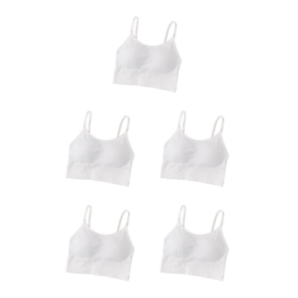 Tank Crop Top Bra Minnieouse Lencería sexy transpirable cómoda ropa interior sin costuras Bralette color sólido