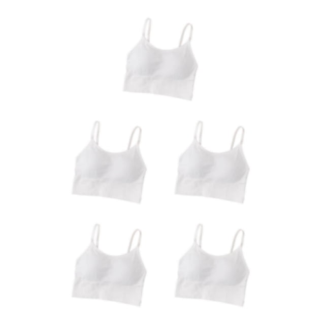 Tank Crop Top Bra Minnieouse Lencería sexy transpirable cómoda ropa interior sin costuras Bralette color sólido