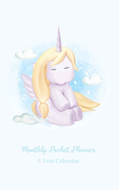 Monthly Pocket Planner 5 Year Calendar: Five Year Monthly Pocket ...