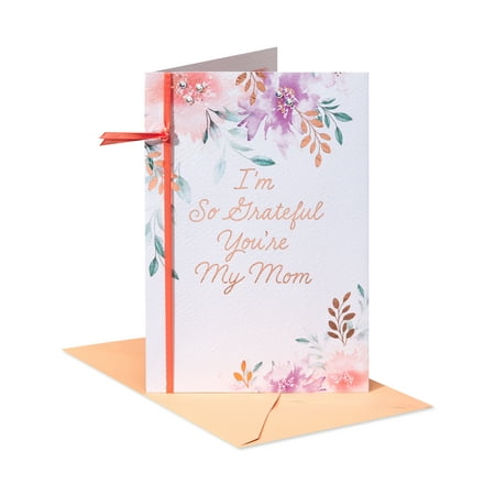 American Greetings Mother's Day Card (Watercolor Floral)