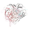 thumbnail image 3 of FRCOLOR DIY keychain 50Pcs DIY Key Chain Pendants Material Nylon Woven Materials Hanging Ropes,4.53"X0.98"X0.08", 3 of 4