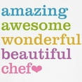 thumbnail image 3 of CafePress - Amazing Chef T Shirt - Light T-Shirt Kids XS-XL, 3 of 4