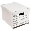 Office Impressions 2011102 14 in. Medium-Duty Economy Storage Letter & Legal Files, White