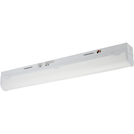 

GAHACONNIE 85466 2-Foot LED Strip Light Fixture Power Tunable 15W/20W/25W Motion Sensor 3250 Lumens Color Tunable 30K/35K/40K/50K Dimmable ETL Listed Built-in Battery Backup