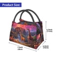 thumbnail image 2 of Disketp Lantern Giraffes Magical Forest Bolsa Térmica Estampada, Bolsa Térmica Aislante para Almuerzo, Playa y Campamento, 2 of 6