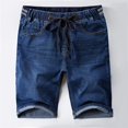 thumbnail image 2 of REDHOTYPE Men's Big & Tall Shorts Comfort Flex Denim Short, 2 of 7