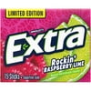 Extra Gum Rockin' Raspberry Lime Sugar Free Chewing Gum - 15 Stick