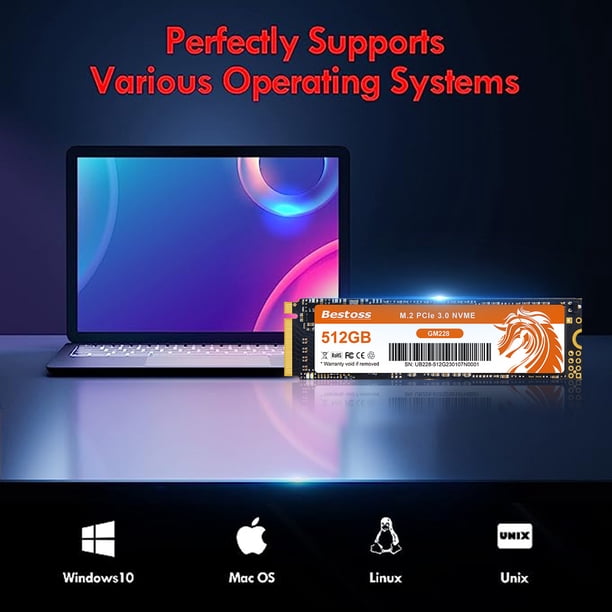 Bestoss Nvme M2 Ssd 1tb Notebook Ssd Nvme M2 256gb Diy Gaming