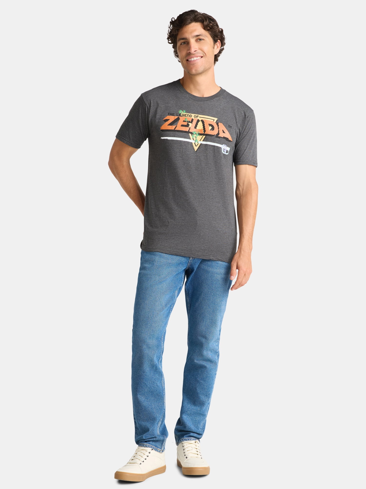 The Legend of Zelda Men's & Big Men's Graphic Cotton T-Shirt, Sizes S-3XL