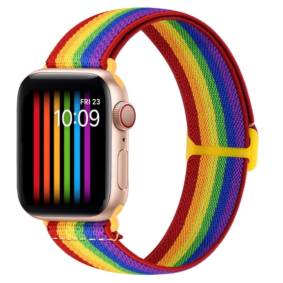 WFEAGL iWatch Series Nylon Apple Watch Band Sport Breathable Strap 42/44/45mm Colorful