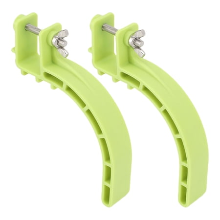 Yajisi Rapid Climb Stirrups with Rope Ergonomic Plastic Tree Climbing Gear Labor Saving Foot Ascender for Mountaineering Green 4.3 x 5.5 in / 11 x 14 cm