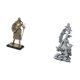 thumbnail image 5 of Figura decorativa de escritorio creativa con la escultura de un caballero europeo y Guan Yin, ideal para la entrada, la sala de estar, la oficina o el, 5 of 8