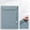 Blue, variant on Gray PU Leather A4 Decorative Clipboard 12.01×9.13in, 1 Piece Elegant Document Board for Business Events & Daily Office Use