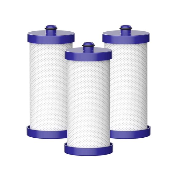 Waterdrop WF1CB Replacement for Frigidaire® PureSource WFCB, RG100, NGRG2000, WF284, 9910, 469906, 469910 Refrigerator Water Filter, 3 Filters