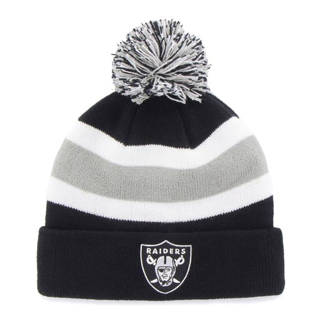 raiders pom beanie