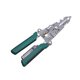 thumbnail image 4 of Herramienta pelacables, , alicates pelacables, herramienta manual, alicates de corte de cables de metal para prensar, engarzar y enrollar. 218 mm, 4 of 9