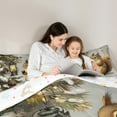 thumbnail image 5 of jejeloiu Cartoon Squirrel Queen Comforter Set,Wild Pine Cone Bedding Sets,Merry Christmas Bedding Comforter Set For Teens,Ultra Soft Home Decor Reversible,3pcs, 5 of 8