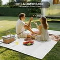 thumbnail image 5 of Fsddascl Spring Cow Outdoor Rug for Patio/Deck/Porch, Non-Slip Large Area Rug 5 x 8 Ft, Cute Wildflower Floral Botanical Blooms Indoor Outdoor Rugs Washable Area Rugs, Reversible Camping Rug Carpet, 5 of 5