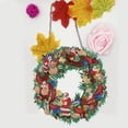thumbnail image 3 of Kit Guirnalda Pintura Arte Con Diamantes Corona 5D DIY Navidad Redonda, 3 of 9