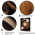 thumbnail image 3 of Designart "Oak Barrels' Essence" Wine Floater Framed Canvas Prints, 3 of 5