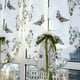 thumbnail image 5 of Pantalla Ventana Tul Pastoral Mariposa Cortina Romana Bordado Cortina Transparente, 5 of 8