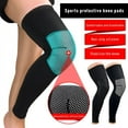 thumbnail image 2 of Clearance!1Pc Knee Compression Sleeves Sports Arthritis ACL Compression Knee Sleeves Knee Support Brace for Women Men Silver M, 2 of 6
