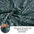thumbnail image 3 of Dowbom Sofa Slipcover for 1 2 3 4 Seater,Stretch Sofa Cover with 2 Pillowcase Furniture Protector Washable Non-slip Printed Couch Cover for Living Room bedroom-XL(235-300cm)-H, 3 of 8
