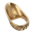 thumbnail image 1 of Thumb Protector Rings, Engraving Pattern Archery Thumb Rings  Protection Copper Material  For Outdoor  22mm, 1 of 8