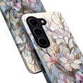 thumbnail image 2 of Case for Samsung Galaxy S23, Stained Glass Floral Magnolia Pattern Phone Case Military-Grade Drop Protection Cover for Women Girl - Glossy, 2 of 7