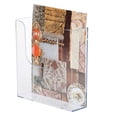 thumbnail image 2 of NIAIZEK 2Pcs Transparent Office File Holder with Stable Base for Document Organization, 2 of 6