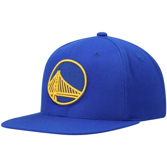 Men's Mitchell & Ness Royal Golden State Warriors Ground 2.0 Snapback Hat