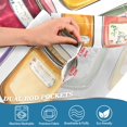 thumbnail image 4 of Yayeee Kitchen Valance Rod Pocket 54" x 18" Living Room Window Curtain, Colorful Jam Jars, 4 of 6