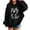 H201 Black, variant on SJLDQY Girls Hoodies Casual Hooded Sweatshirt Long Sleeve Cat Graphic Pullover Tops Size 4-5 Years