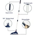 thumbnail image 3 of Magic Broom, Multifunction Silicone Magic Broom Sweeper, Household Squeegee Broom for Floor Cleaning, Silicone Broom Sweeping Water and Pet Hair, Blue Broom Brush Set Blue, 3 of 7