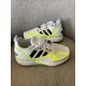 thumbnail image 2 of Ad-id-as ZX 2K Boost J White & Volt Athletic Training Shoes Sz 3.5 NEW GY5062 RARE, 2 of 6