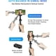 Stabilisateur Anti-Secousse à Cardan 1 Axe Apexel pour Smartphone avec Selfie Stick et Trépied Sans Fil Extensible, Télécommande – image 5 sur 5