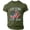 Army Green, variant on Men's 250th Anniversary T-Shirt USA 1776-2026 Independence Day Patriotic Graphic Tee American Flag Aircraft Print Short Sleeve Crewneck Casual Pullover Top for July 4th Parade Everyday Wear