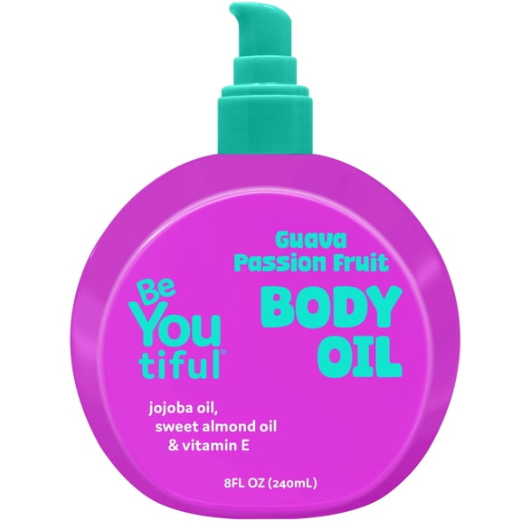 BeYOUtiful Guava Passion Fruit Body Scrub Exfoliator, 8 oz
