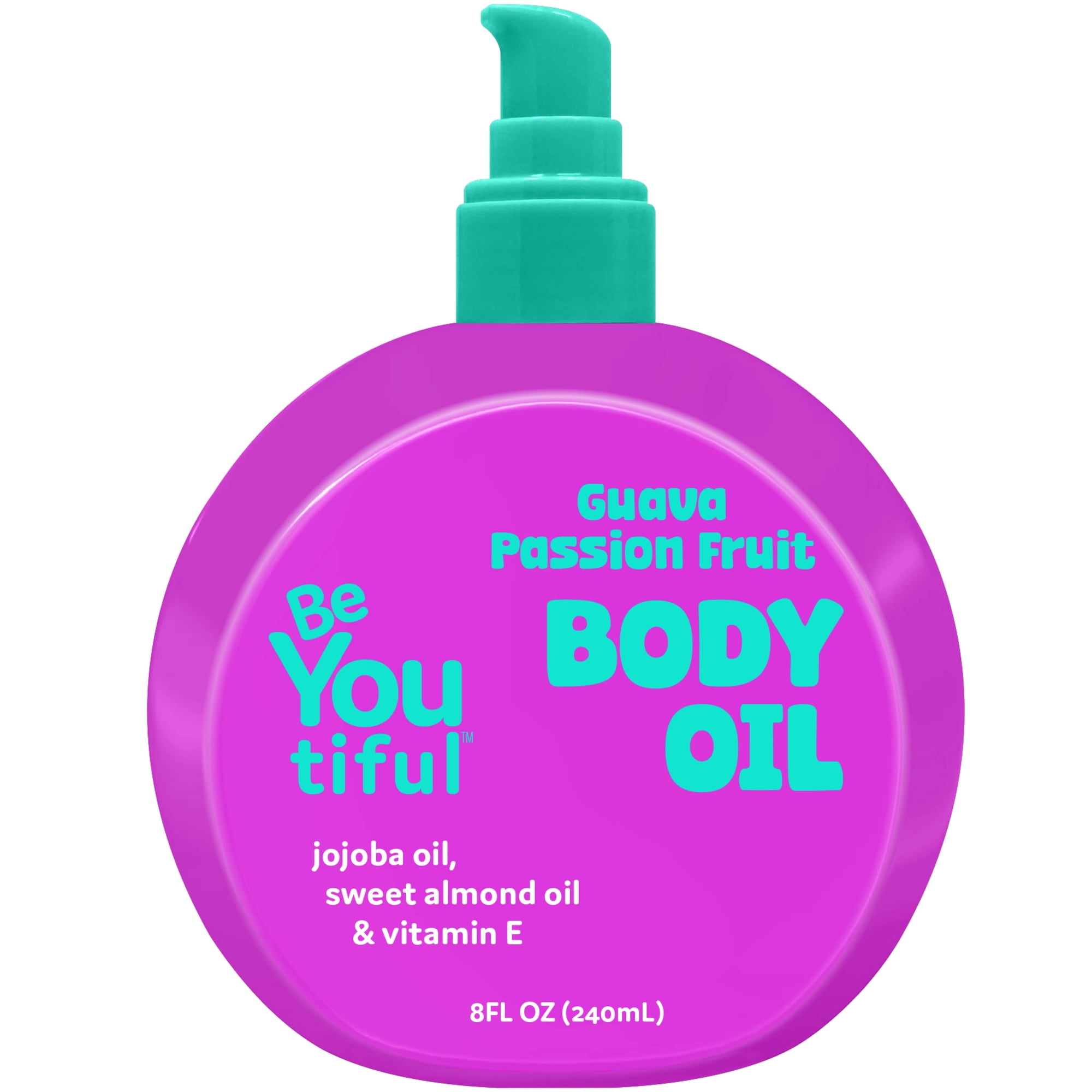 BeYOUtiful Guava Passion Fruit Body Scrub Exfoliator, 8 oz