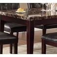 thumbnail image 3 of Tammy 6pc Set Dining Faux Marble Top Table and 4x Side Chairs, 3 of 9