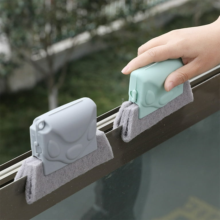 Window Groove Cleaning Brush, Hand-held Crevice Cleaner Tools