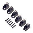 thumbnail image 2 of 6 tuercas de bloqueo para guitarra sin cabeza, resistentes, con tornillos de montaje de repuesto. Negro, 2 of 9