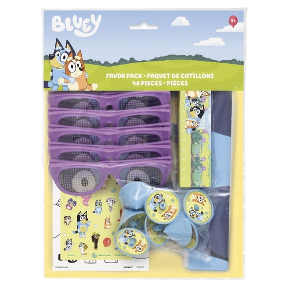 Bluey Pack de faveurs, 48 ct