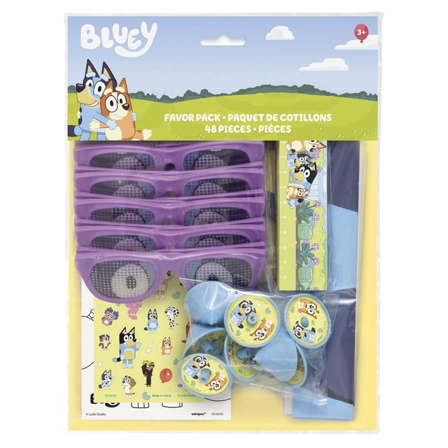 Bluey Favor Pack, 48ct