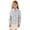 F172-Grey, variant on FYDUU Kids Boys Girls Long Sleeve Striped Shirts Children's Button Down Dress Shirts Formal School Uniform Tops Back To School Clothes 8-9 Years