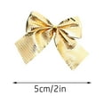 thumbnail image 7 of KCEHTA Gold Christmas Bows, 12Pcs Christmas Tree Bows, Christmas Wreath Bows, Small Decorative Christmas Bows for Wreath Garland Christmas Tree Decorations, 7 of 7