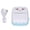 Blue, variant on UsilkU C9 Wireless Mini Pocket Printer Inkless Thermal Bluetooth Photo Printer for Lists Labels Memos Blue (5.9 in / 15 cm)