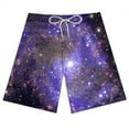 thumbnail image 2 of Danhjin Mens Swimming Trunks Quick Dry Beach Shorts with Pockets Printed Swim Shorts Beach Hawaiian Funny Swimwear Surf Beach Mens Bathing Suit - Summer Savings Clearance, 2 of 3