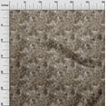 thumbnail image 3 of oneOone Rayon Light Brown Fabric Abstract Floral Sewing Craft Projects Fabric Prints By Yard 56 Inch Wide-1ra, 3 of 5